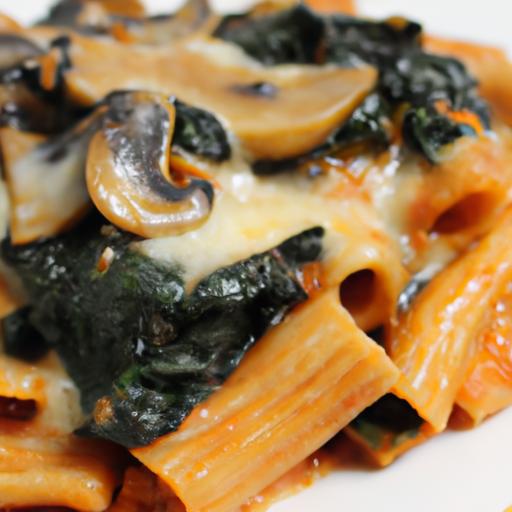 Wholesome Spinach & Mushroom Pasta Bake: A Comfort Classic