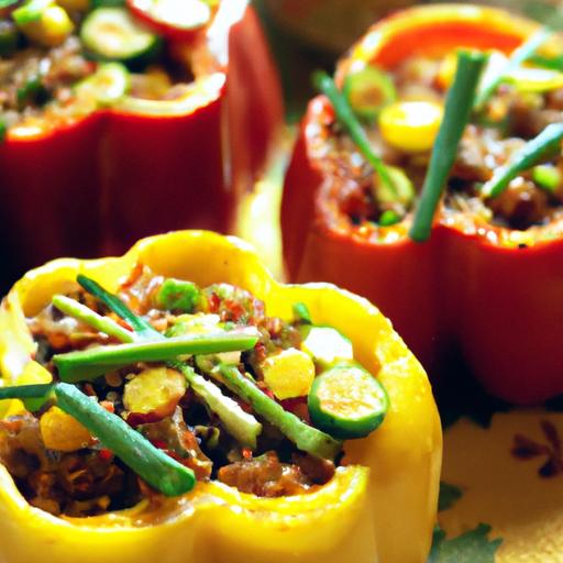 Colorful Quinoa Stuffed Peppers: A Nutritious Delight