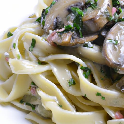 Savor the Flavor: Ultimate Mushroom & spinach Pasta Delight