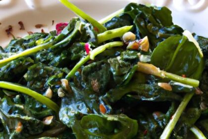 Savoring Sautéed Spinach: A Nutritious, Flavorful Delight