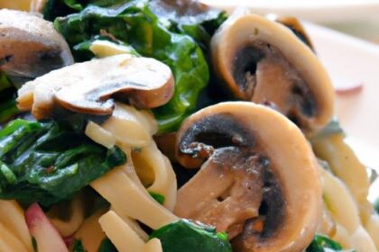 Savor the Flavor: Ultimate Mushroom & Spinach Pasta Delight