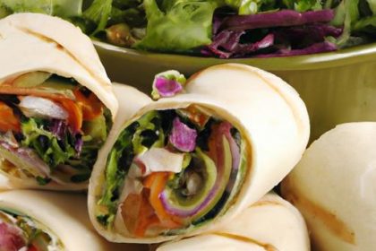 Twist on Lunch: Fresh & Flavorful Pasta Salad Wraps