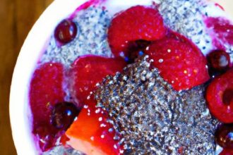 Berry Bliss: A Nutritious Twist on Chia Seed Pudding