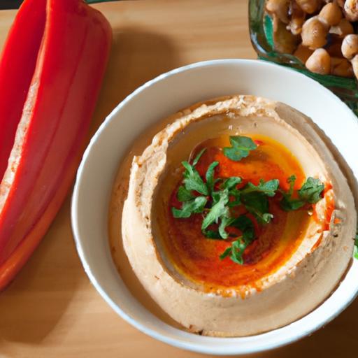 Roasted Red Pepper Hummus: A Vibrant Twist on Classic Dip