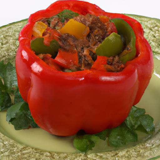Hearty Beef & Rice Stuffed Peppers: A Flavorful Classic
