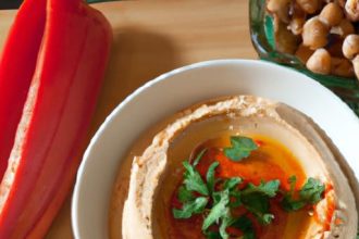 Roasted Red Pepper Hummus: A Vibrant Twist on Classic Dip