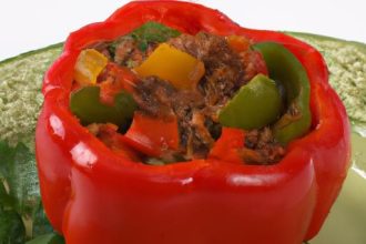 Hearty Beef & Rice Stuffed Peppers: A Flavorful Classic